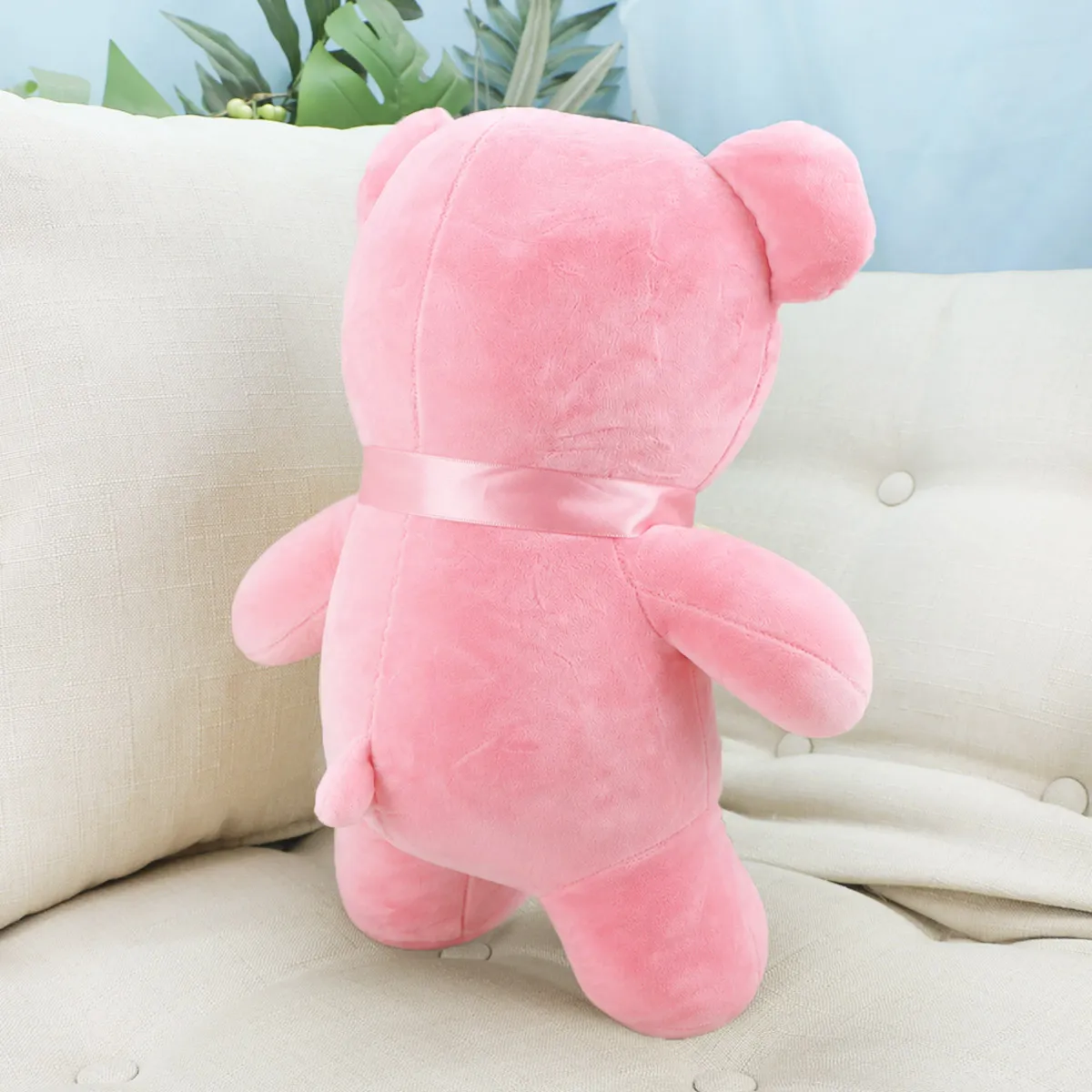 Мишка Тимби нежный, 35 см (Розовый) от plush.team