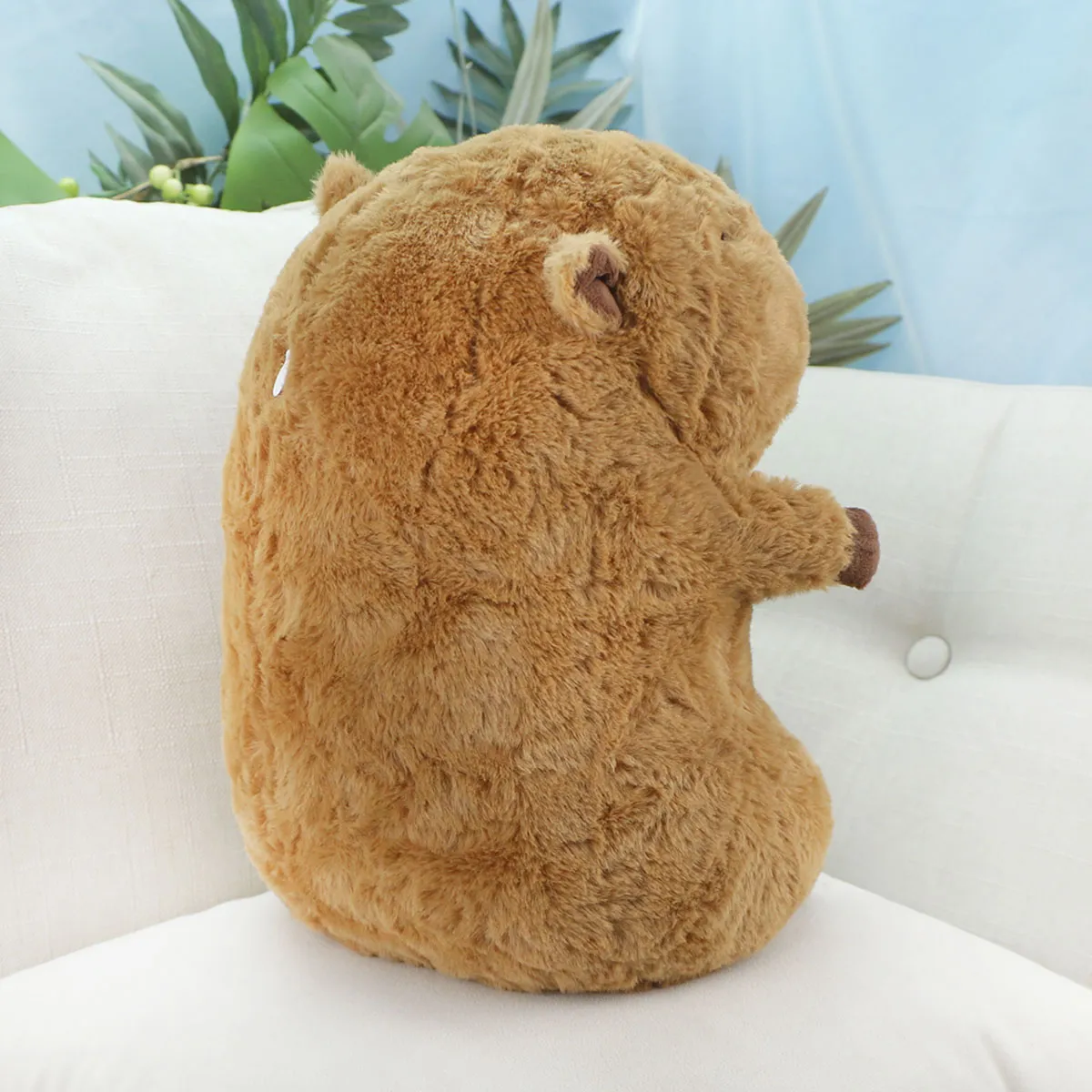 Капибара с заводной сопелькой, 30 см от plush.team