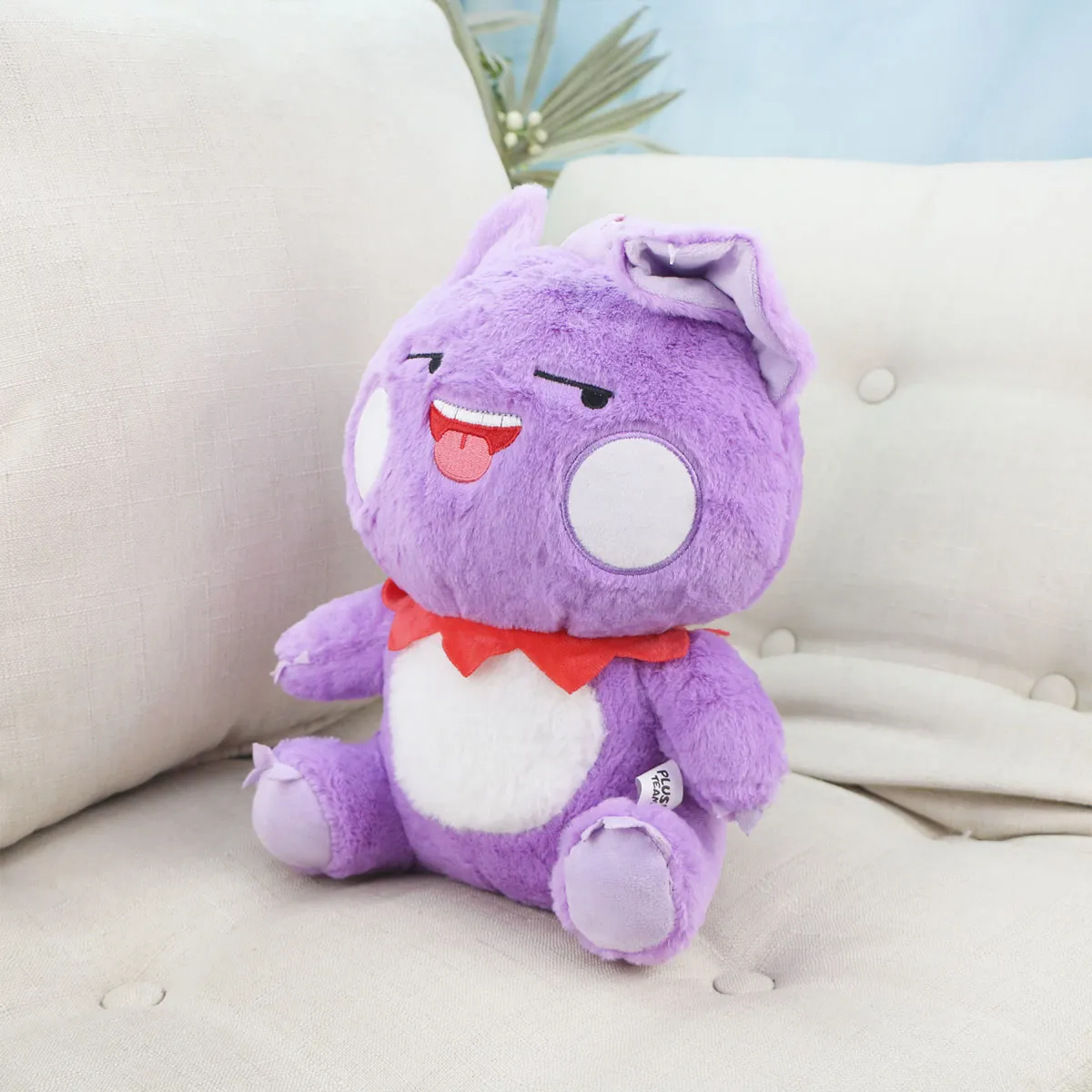 Монстрик плюшевый фиолетовый, 27 см от plush.team