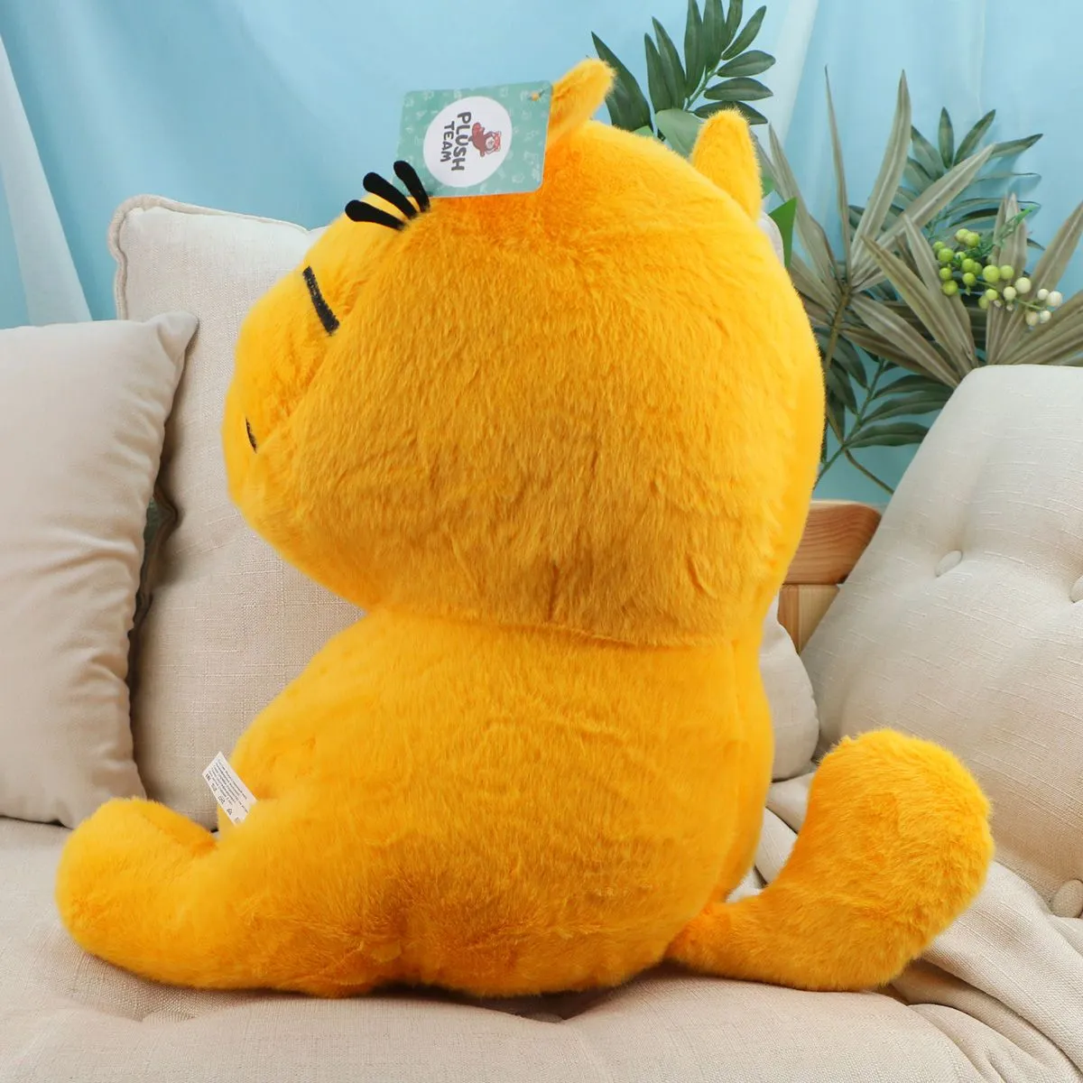 Желтый кот Гар сидячий, 50 см от plush.team