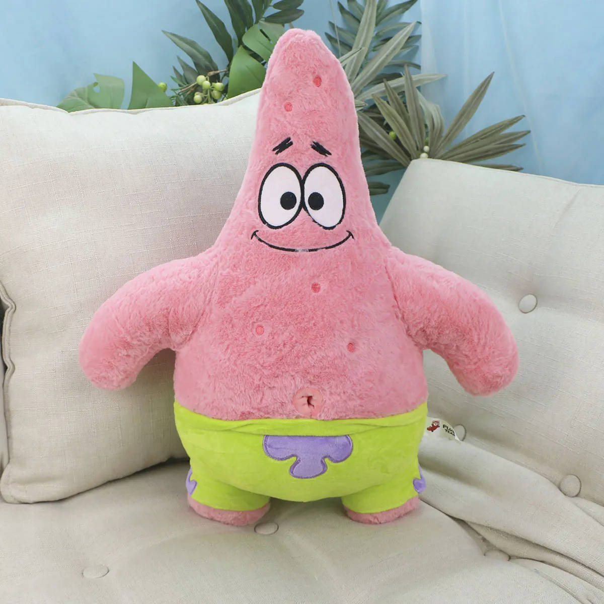 Розовый Пат плюшевый, 50 см от plush.team