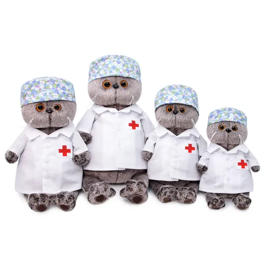 Игрушка Кот Басик - доктор от plush.team