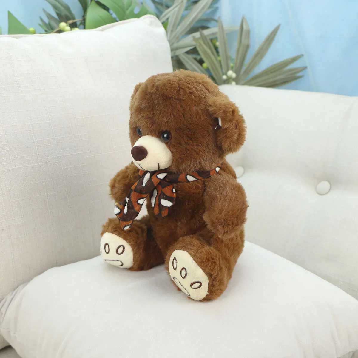 Медведь Фома с шарфом, 22 см от plush.team