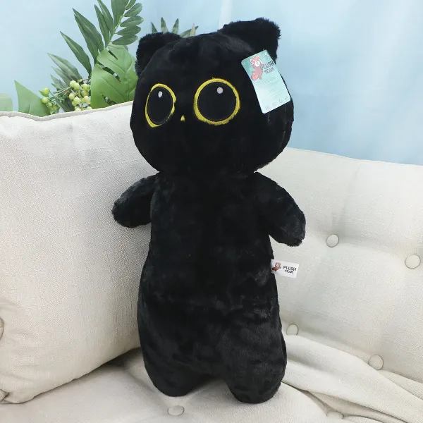 фото игрушки Мягкая игрушка, Кот Молчун, 55 см., (Черный), 3+