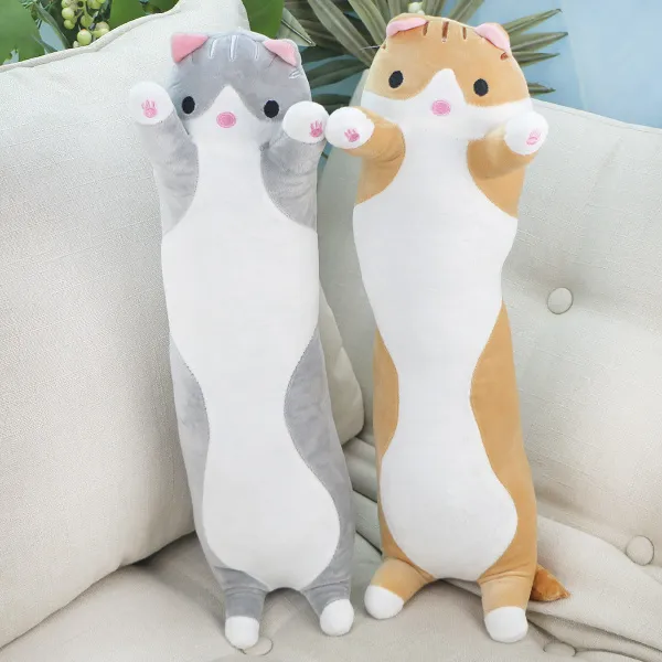 фото игрушки Кот стоячий обнимашка, 50 см