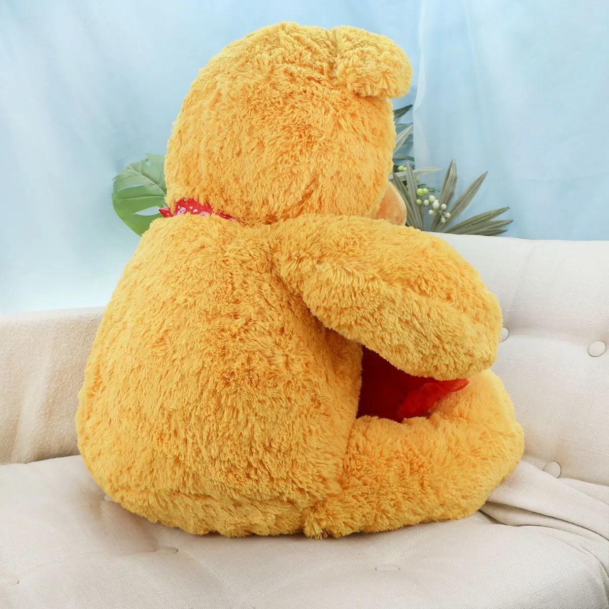 Медведь Богдан с сердцем, 65(95) см от plush.team