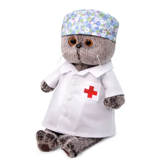 Игрушка Кот Басик - доктор Ks22-161 от plush.team