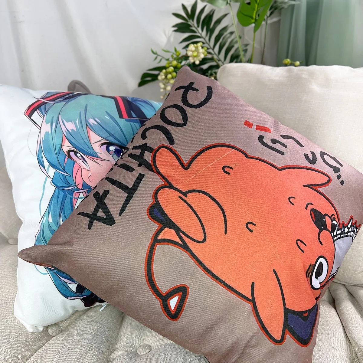 Подушки Аниме в ассортименте, 44х44 см от plush.team