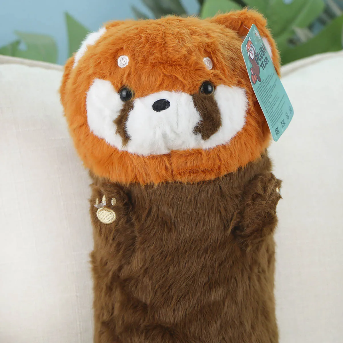 Красная панда обнимашка, 45 см от plush.team