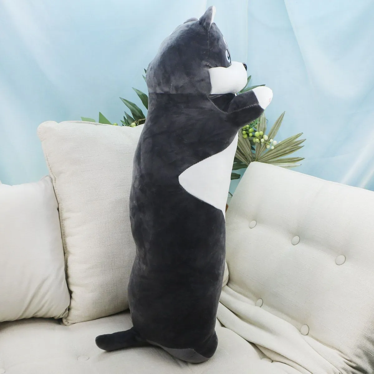Хаски длинная стоячая, 90 см от plush.team