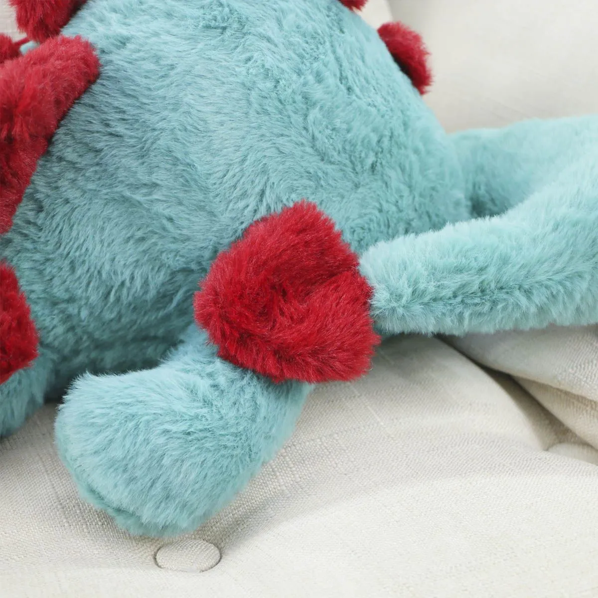Дракон Тринити с крыльями бордо, 53 см от plush.team