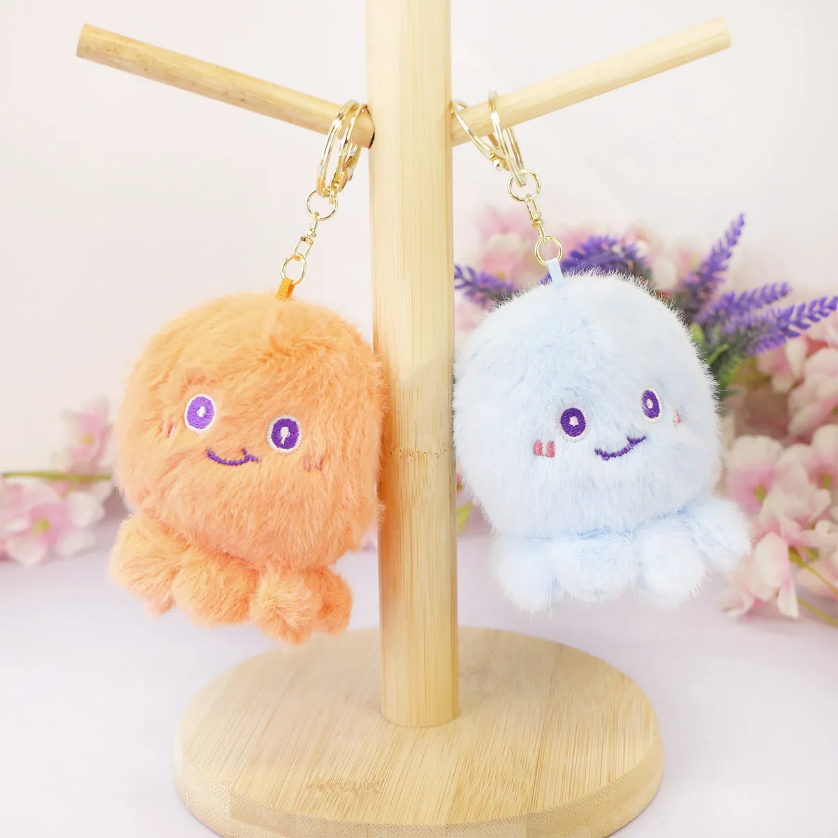 Брелок мягкий малыш осьминог, 8 см от plush.team