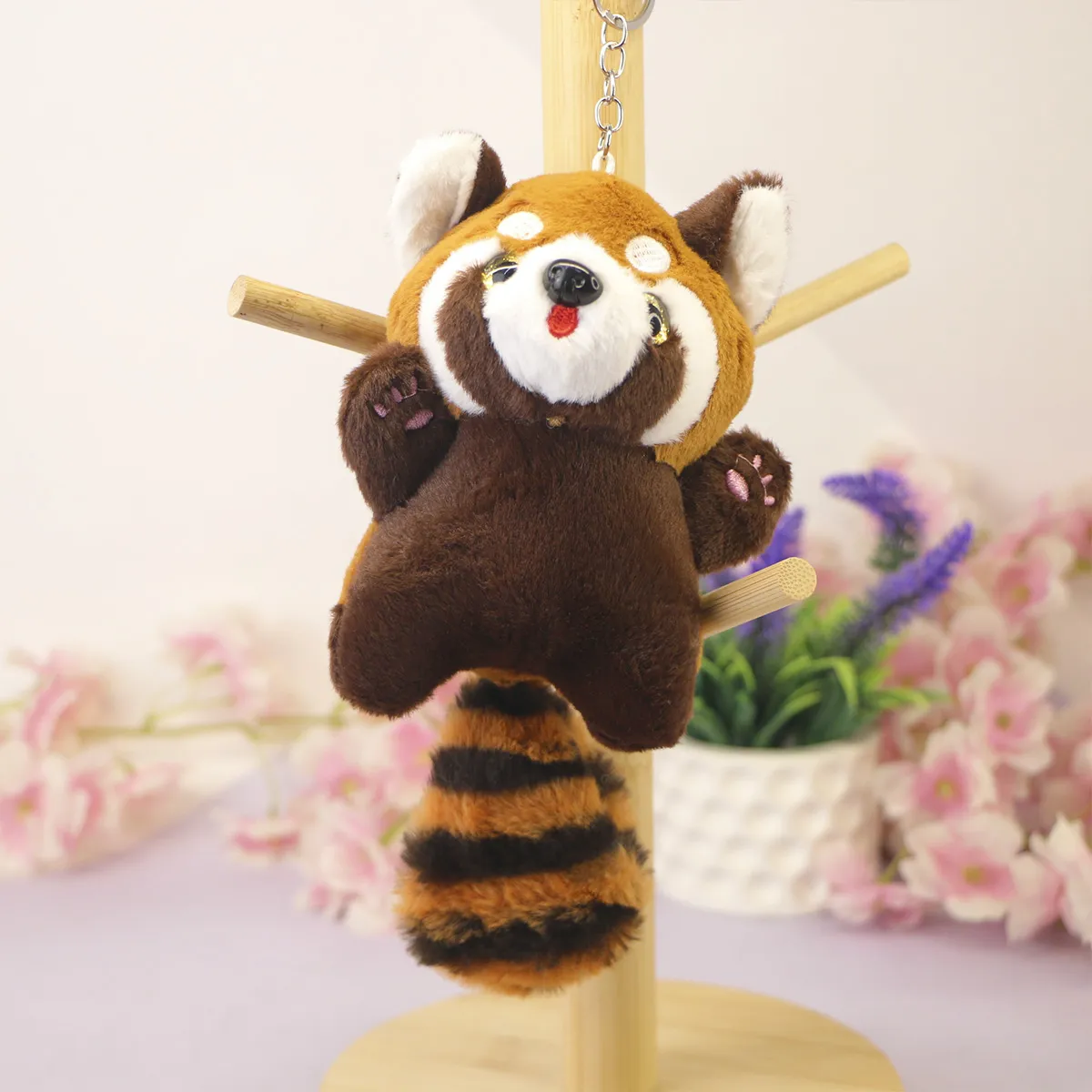 Красная панда брелок, 14 см от plush.team