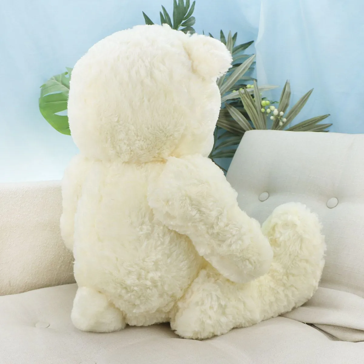 Медведь Ростислав, 50(55) см (Молочный) от plush.team