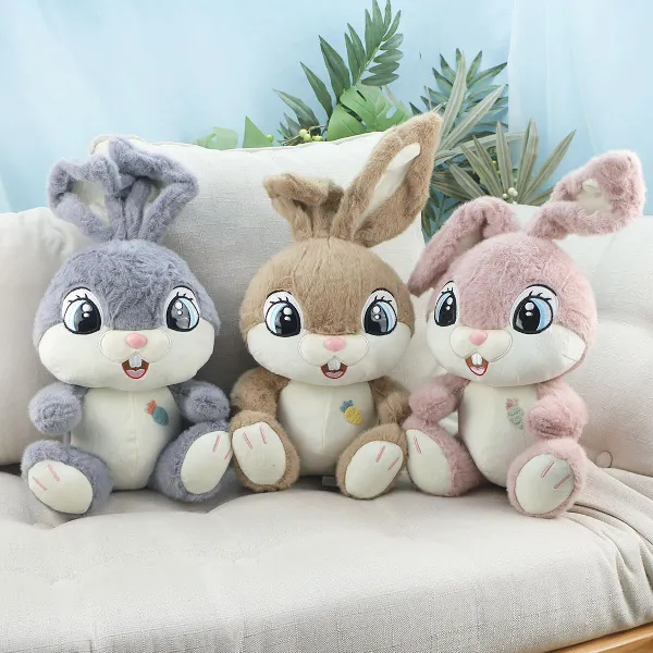 фото игрушки Заяц Зося, 30(55) см