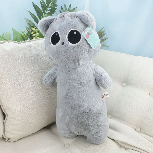 фото игрушки Мягкая игрушка, Кот Молчун, 55 см., (Серый), 3+