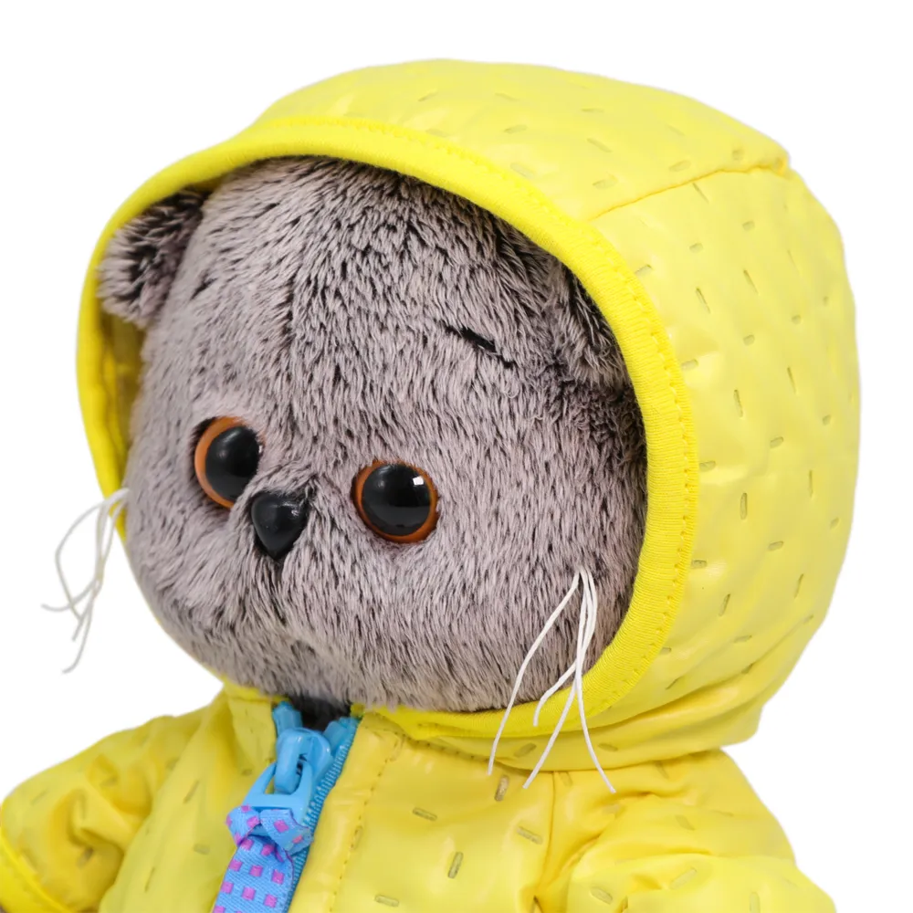 Игрушка Кот Басик baby в стеганой курточке от plush.team