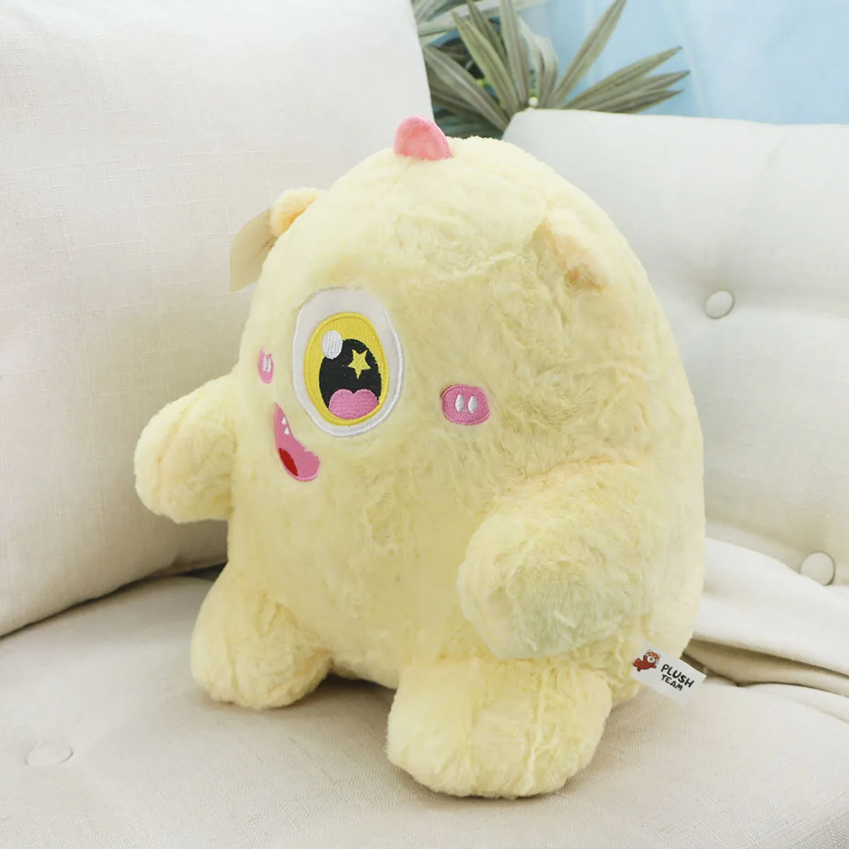 Монстрики сидячие пушистики в ассортименте, 30 см от plush.team