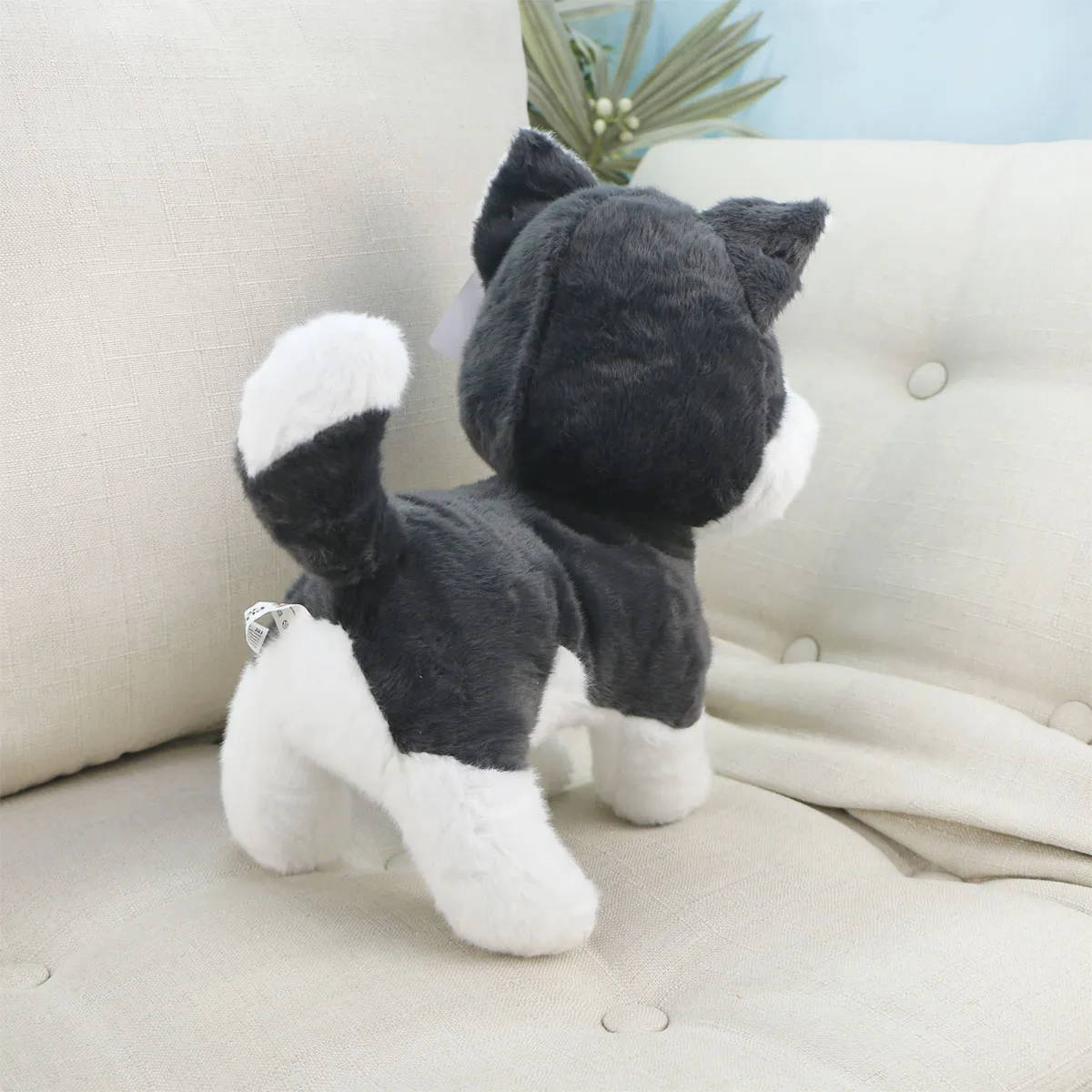 Мягкая игрушка, Собака Лайка стоячая, 30 см., 3+ от plush.team