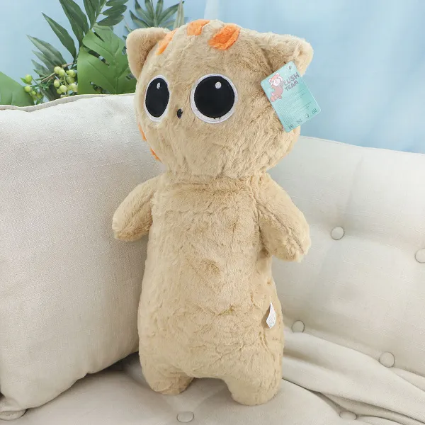 фото игрушки Мягкая игрушка, Кот Молчун, 55 см., (Персиковый), 3+