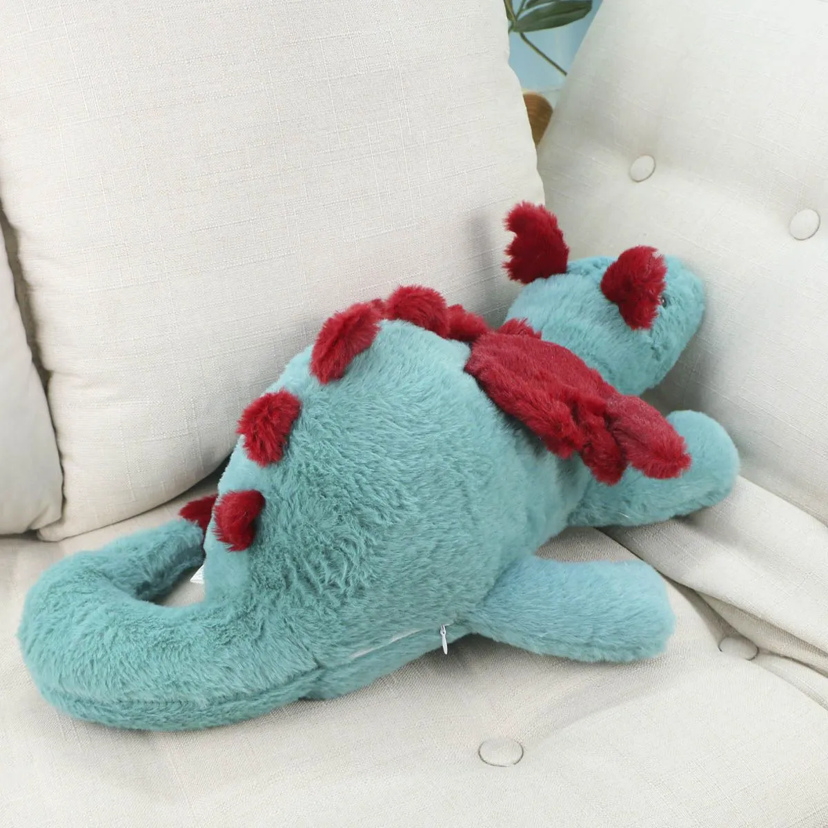 Дракон Тринити с крыльями бордо, 53 см от plush.team