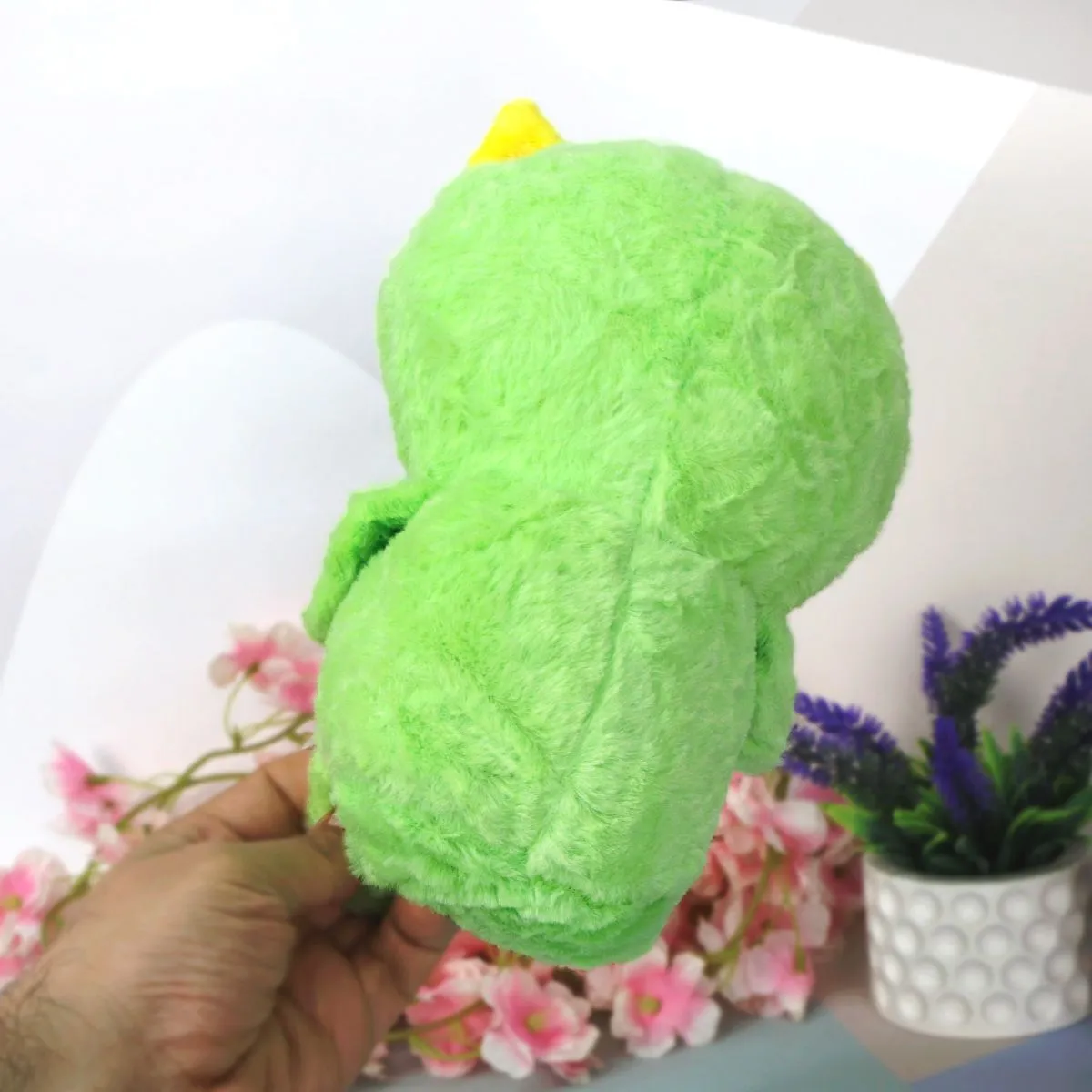 Монстрик зеленый одноглазый, 18 см от plush.team