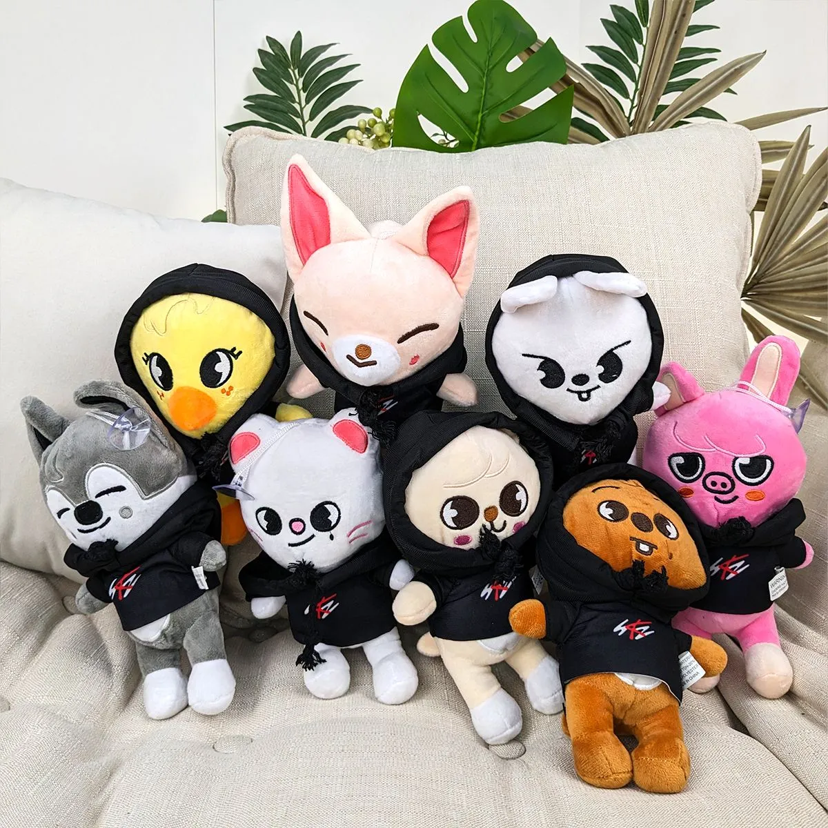 Мягкие Стрей Кидс в капюшоне ассортименте, 21 см от plush.team