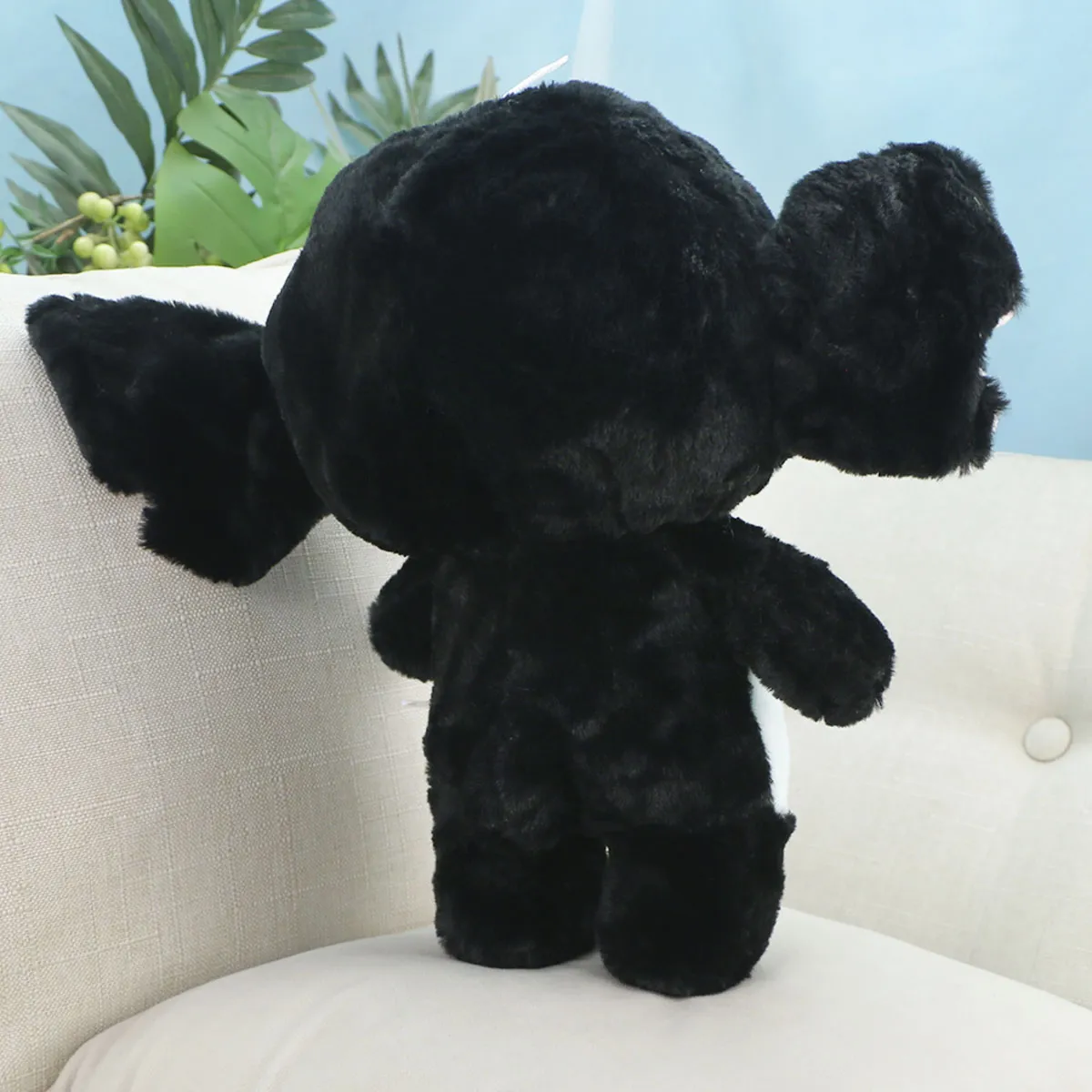 Инопланетянин "Эксперимент 626" черный стоячий, 30 см от plush.team