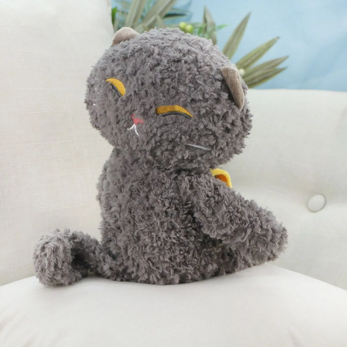 Кот перевертыш с карманом в ассортименте, 28 см от plush.team