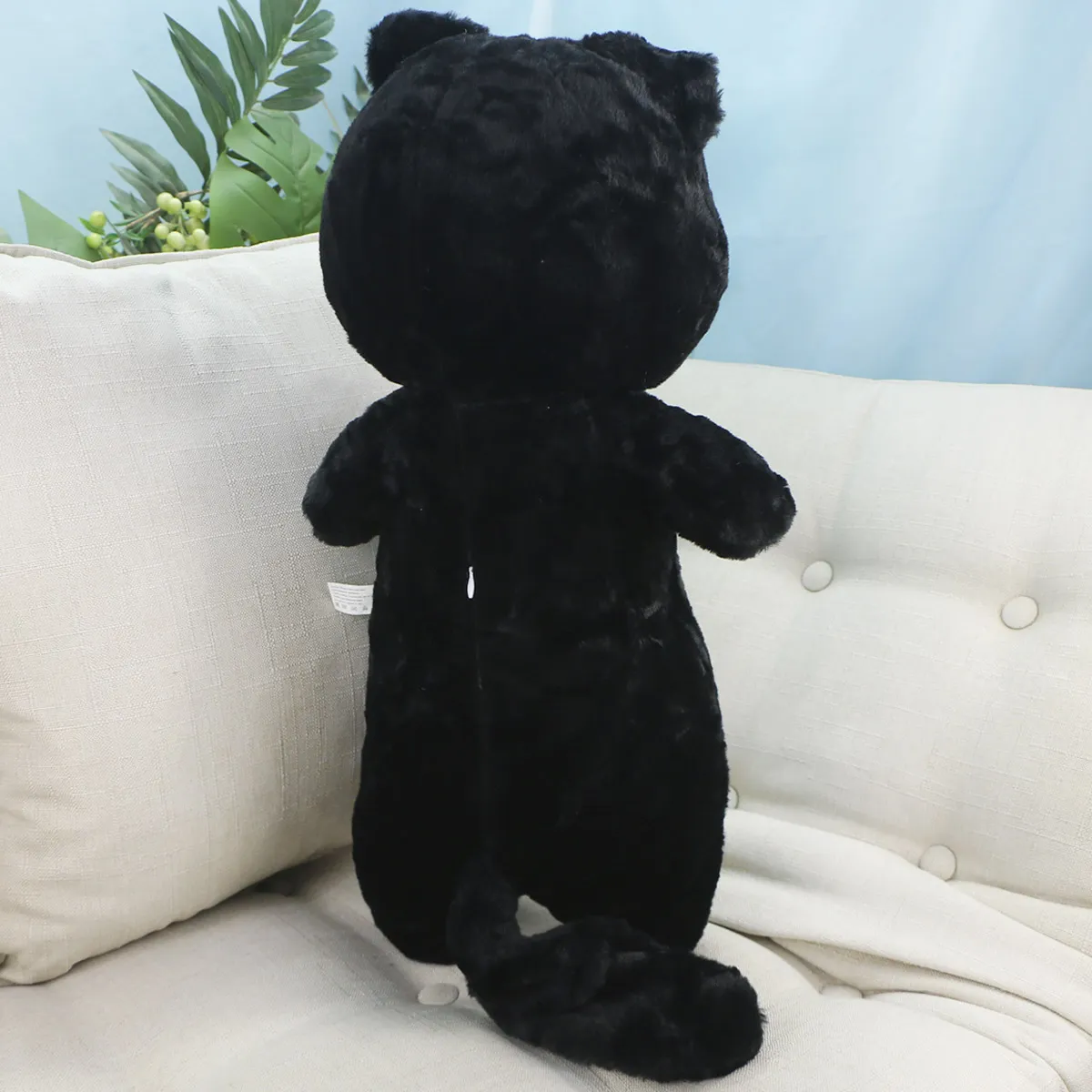 Мягкая игрушка, Кот Молчун, 55 см., (Черный), 3+ от plush.team