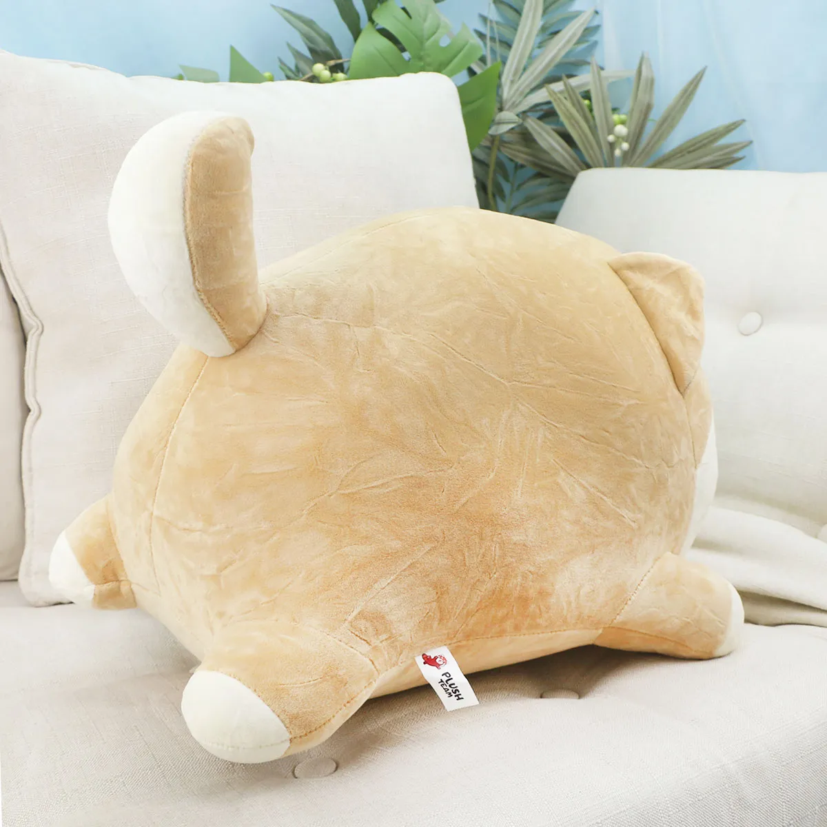 Собака Корги лежачая гладкая, 50 см от plush.team