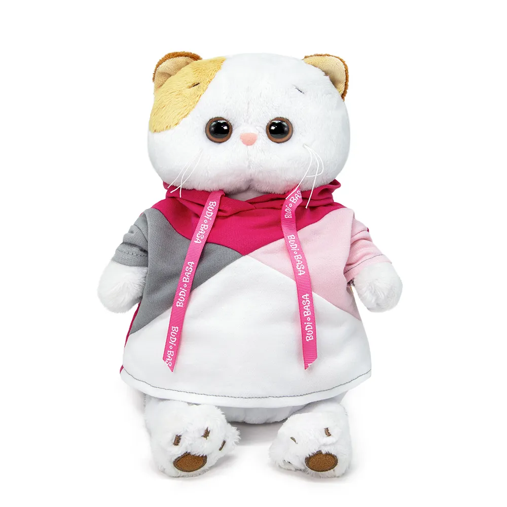 фото игрушки Игрушка Кошечка Ли-Ли в разноцветной толстовке LK24-085