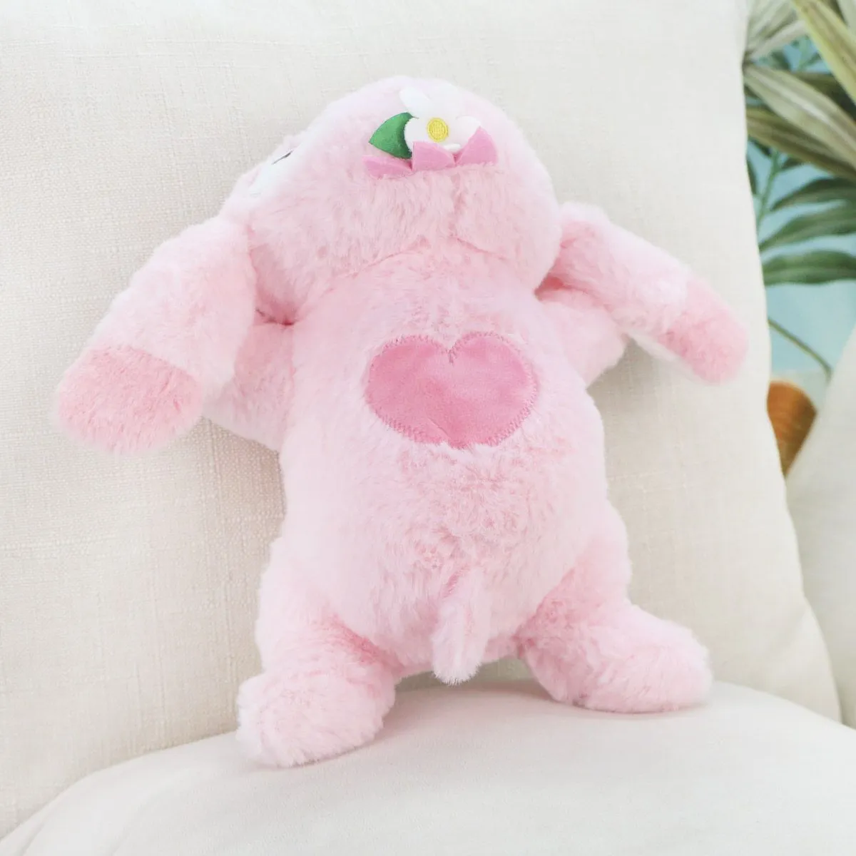Эксперимент 626 и 624 лежачий с цветком в ассортименте, 24 см от plush.team
