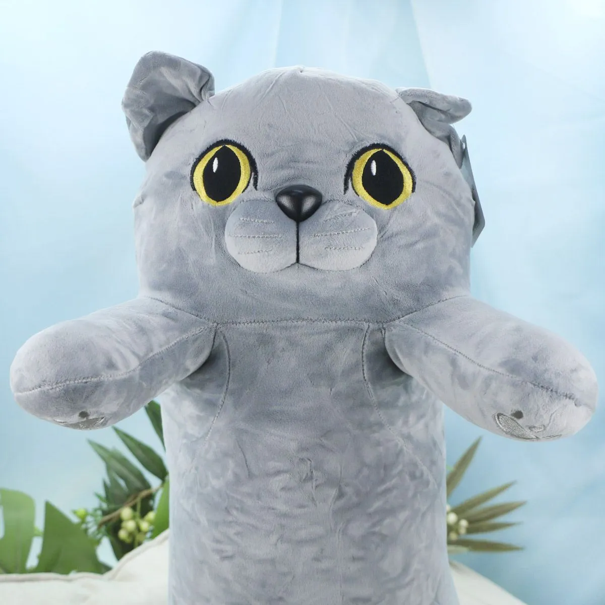 Кот Британец обнимашка, 100 см от plush.team