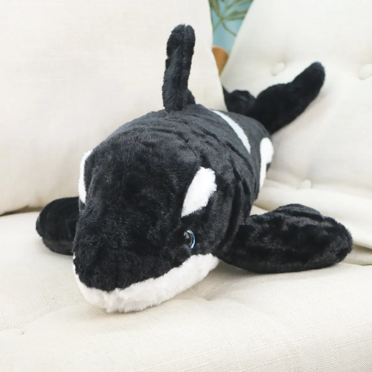 Косатка черная, 60 см от plush.team