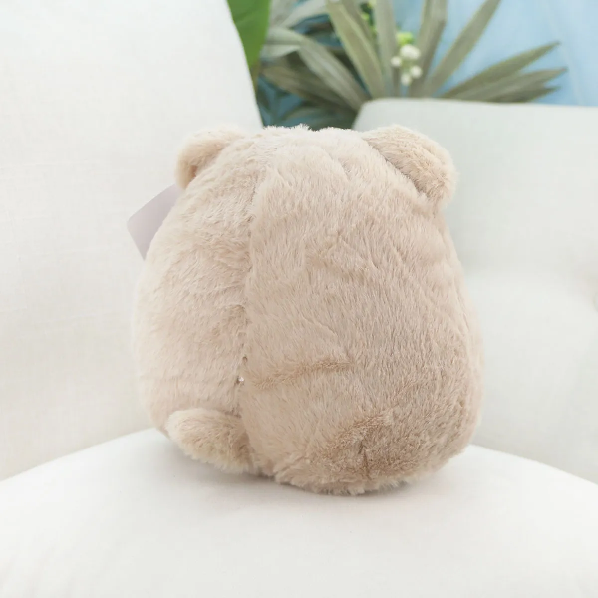 Пухлый котик с авокадо, 16 см от plush.team