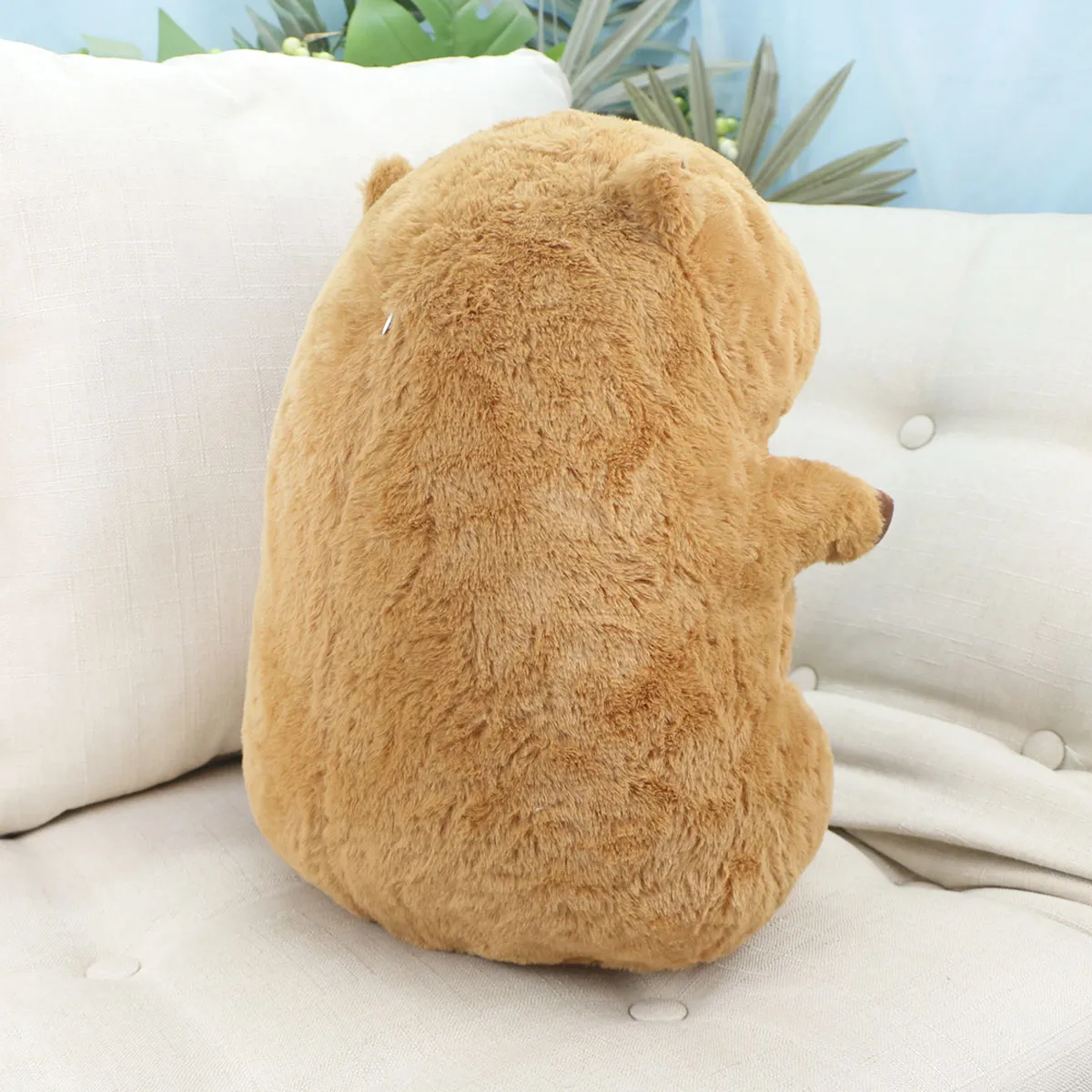 Капибара с заводной сопелькой, 35 см от plush.team