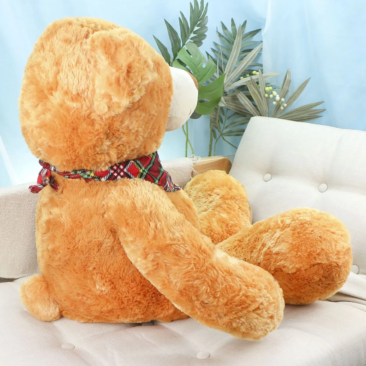 Медведь Борис плюшевый, 65(90) см (Коричневый) от plush.team