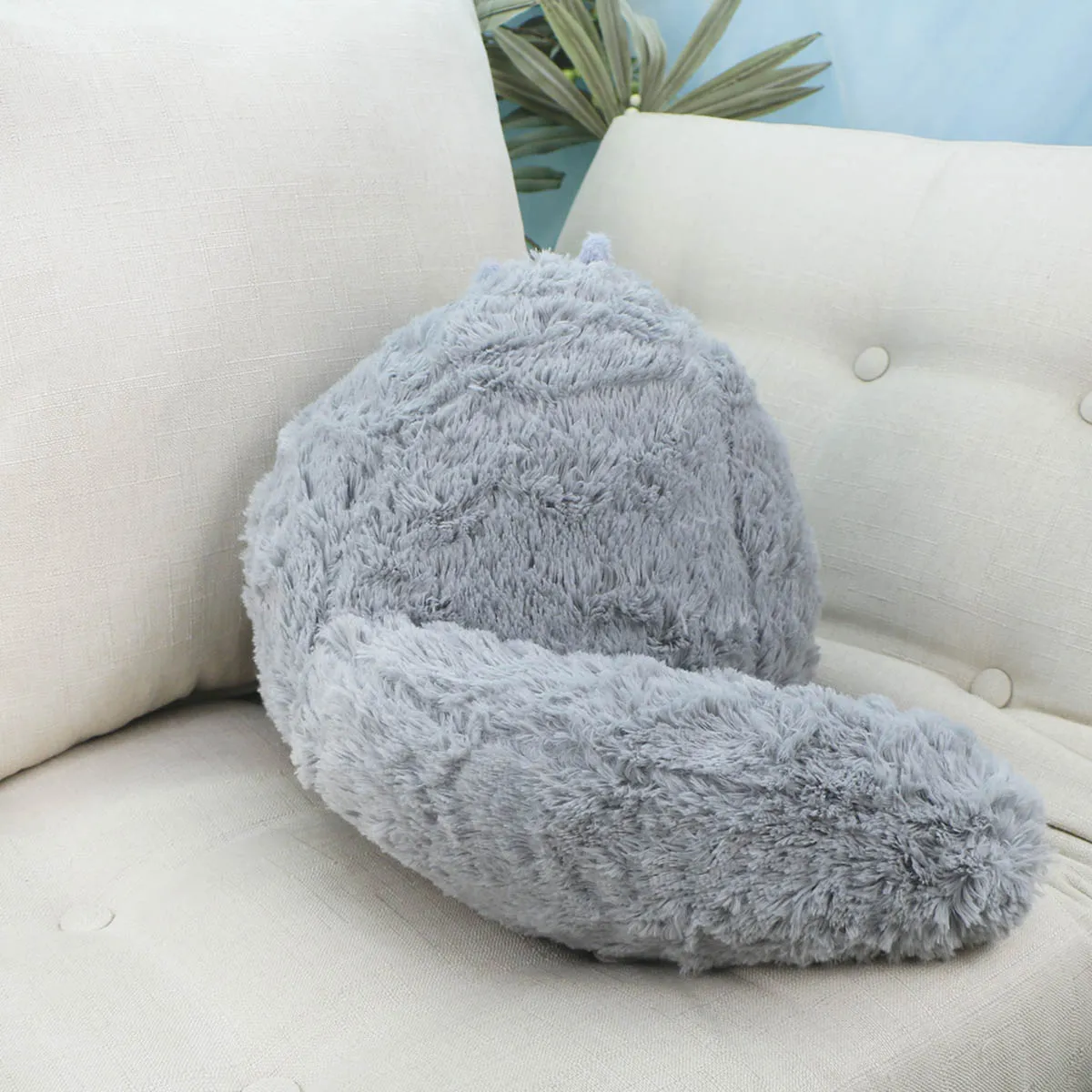 Кошка пушистая с большим хвостом, 26 см от plush.team