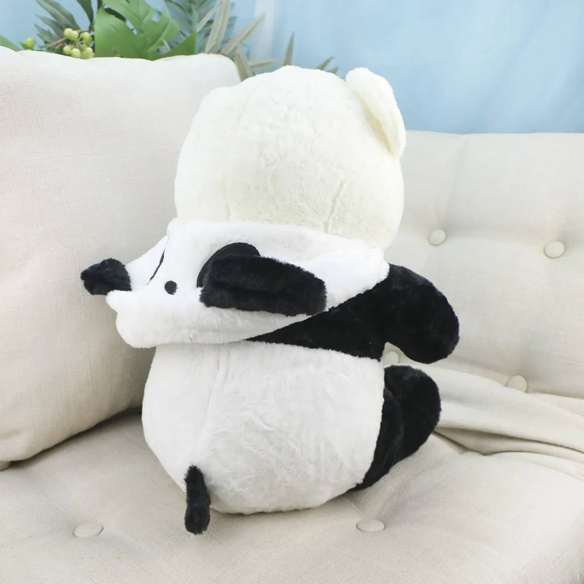 Медведь в кигуруми Панда, 40 см от plush.team