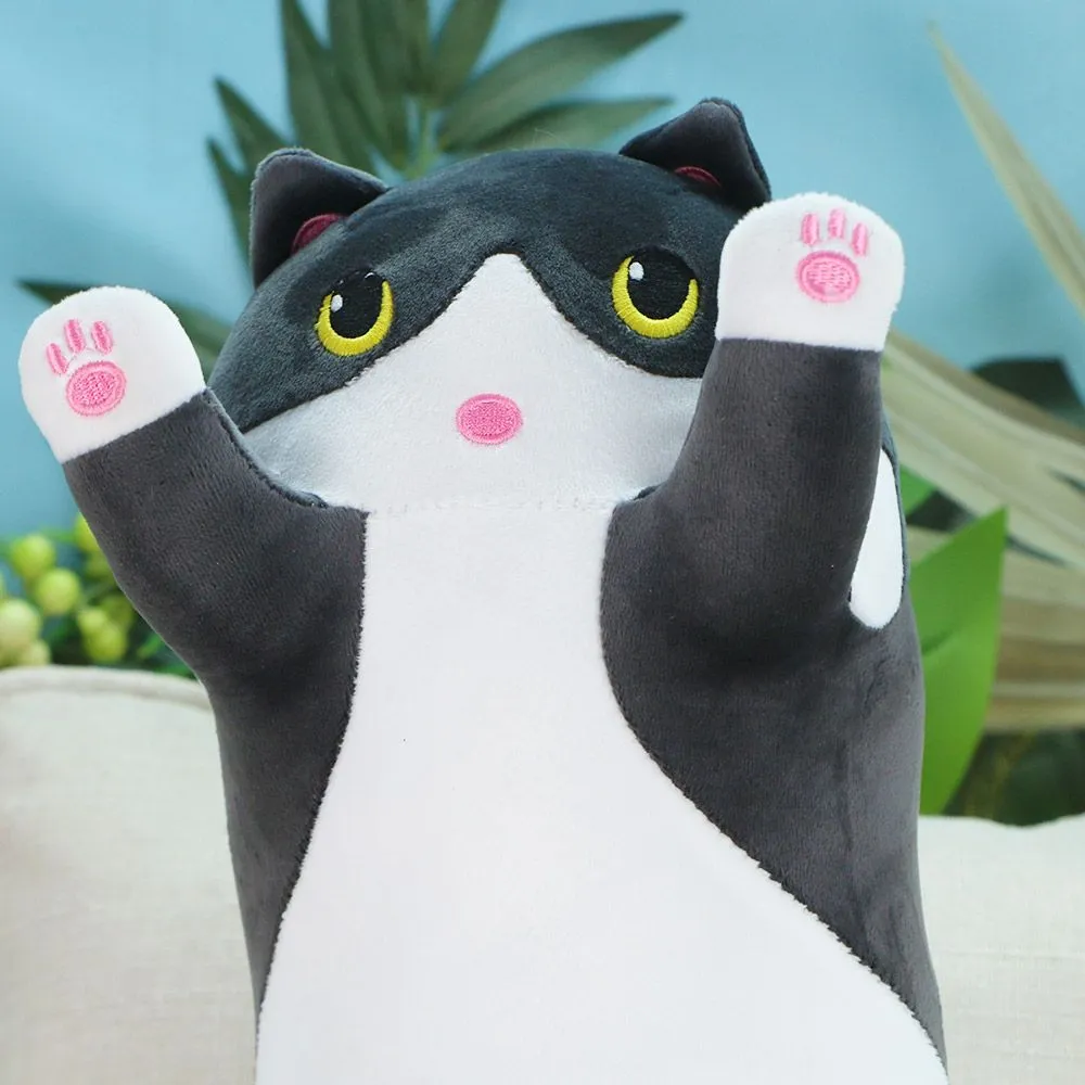 Котик стоячий длинный, 70 см (Черный) от plush.team