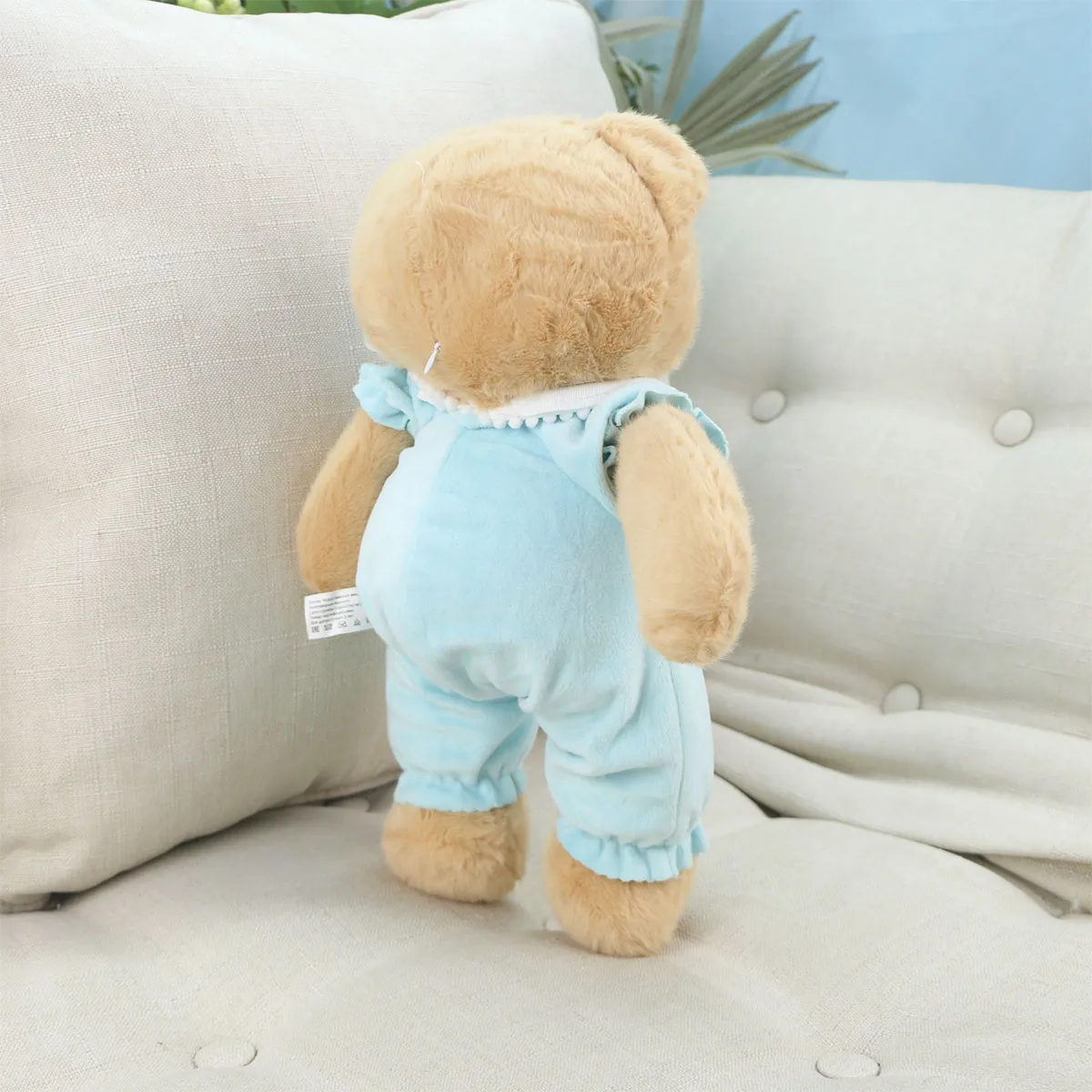 Медведь Балти в ночнушке, 35 см (Голубой) от plush.team