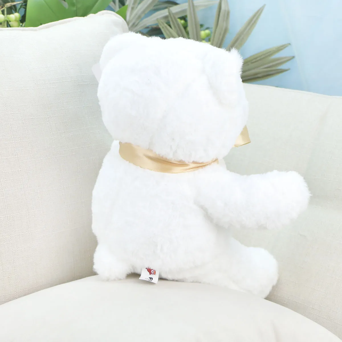 Медведь Нюся с лентой, 40 см от plush.team
