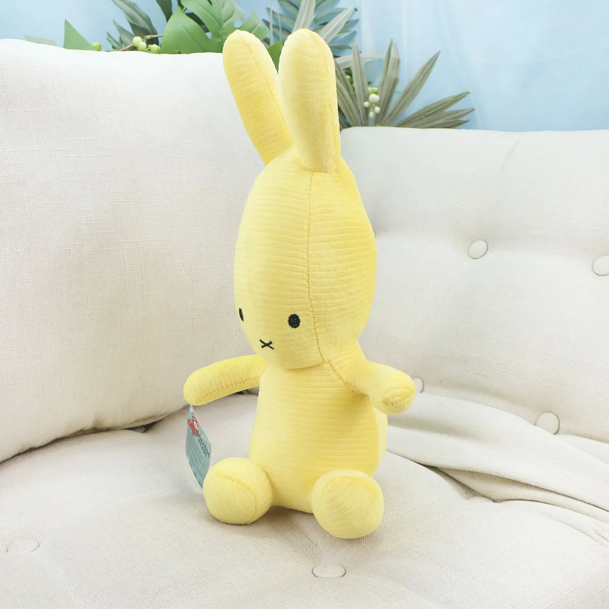 Заяц вельвет сидячий, 40 см от plush.team