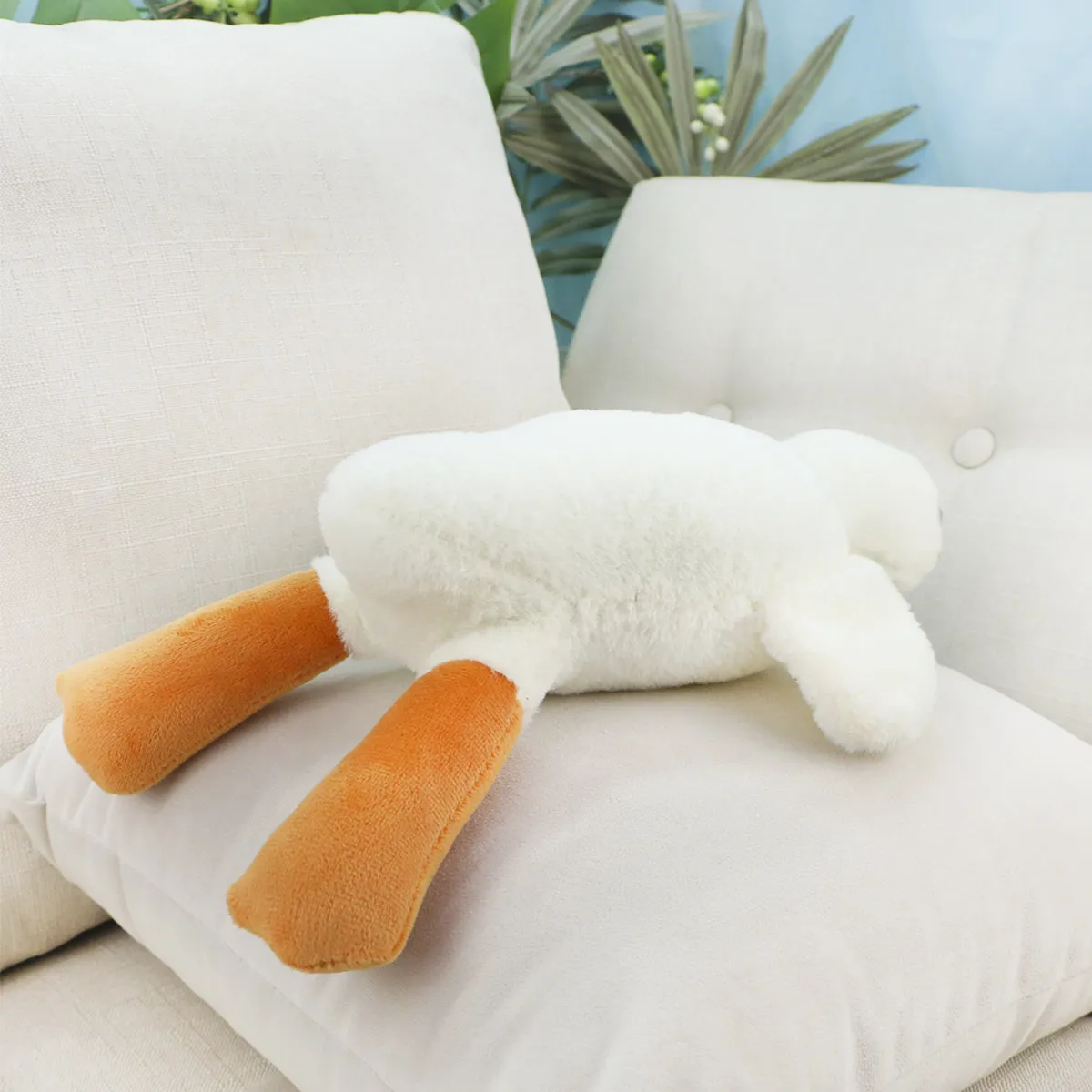 Гусь лежачий, 35 см от plush.team
