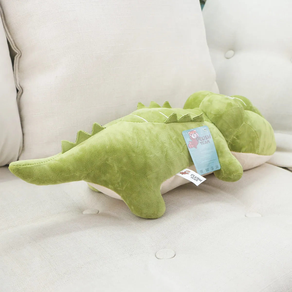 Крокодил нежный, 50 см от plush.team