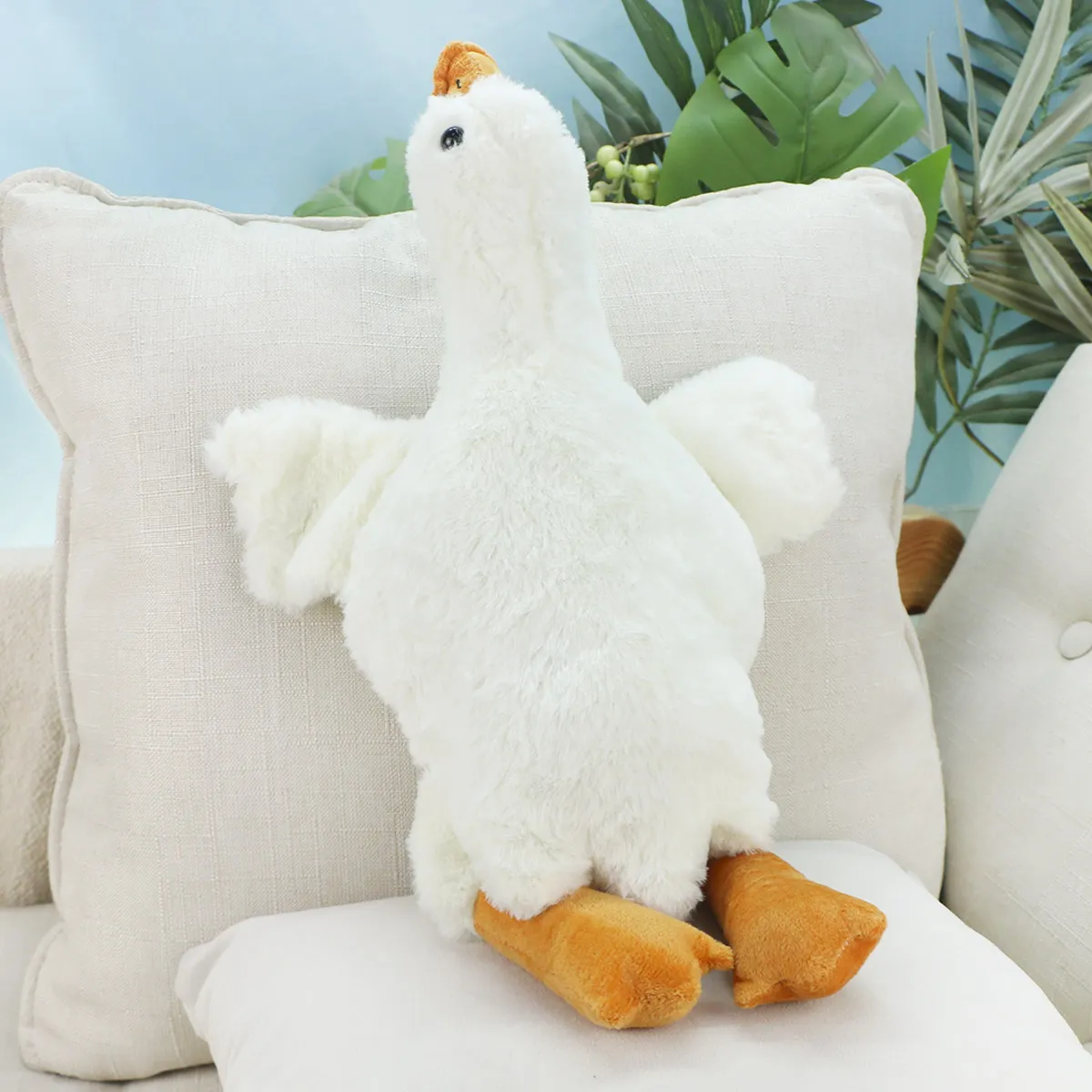 Гусь лежачий, 40(50) см от plush.team