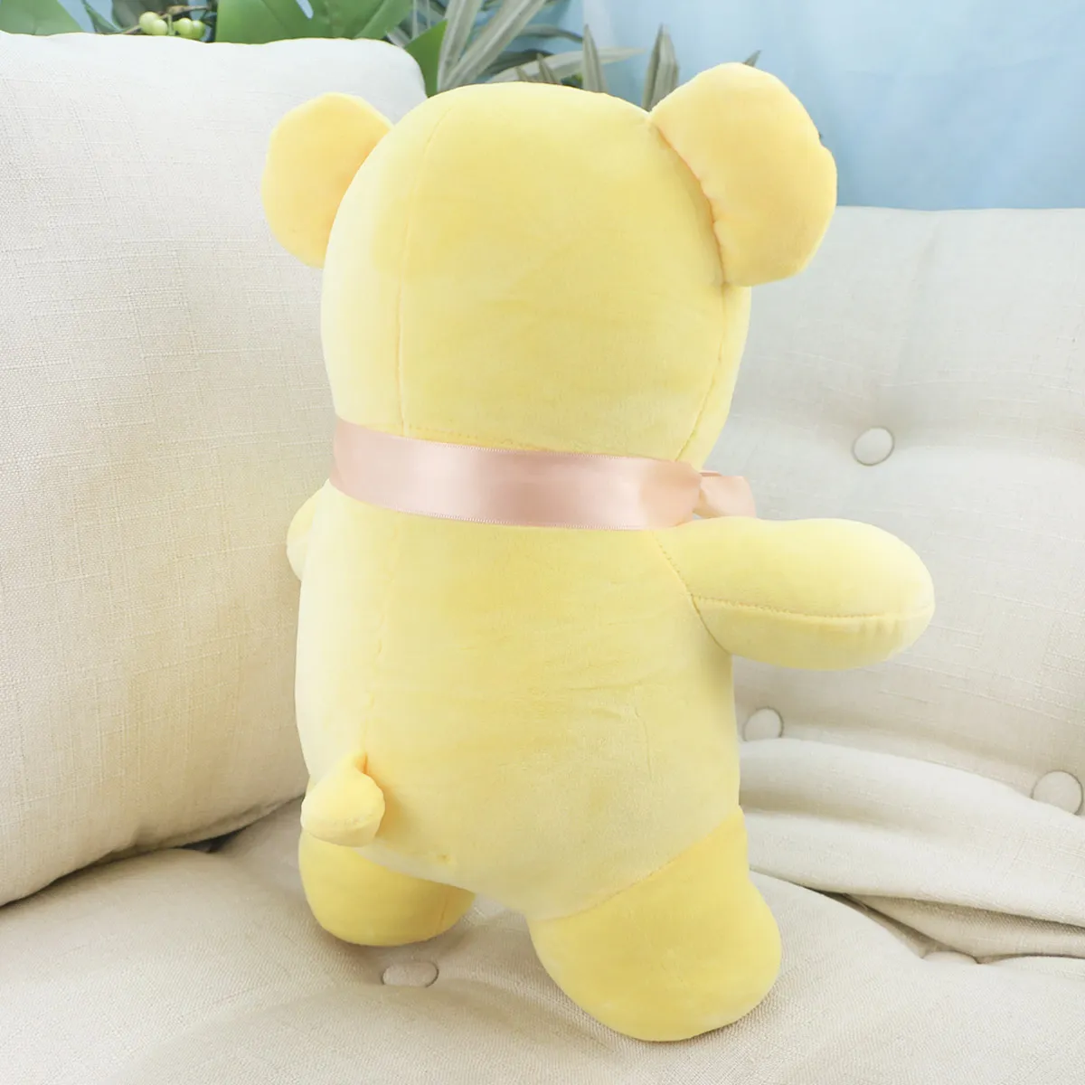 Мишка Тимби нежный, 35 см (Желтый) от plush.team