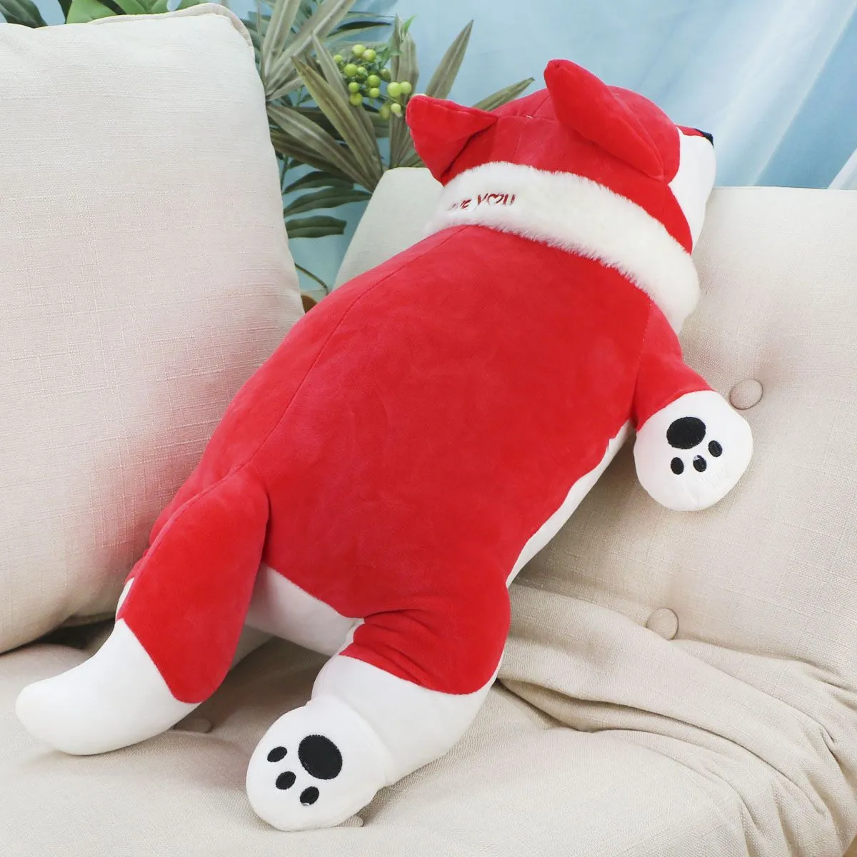 Лиса красная спящая, 65 см от plush.team
