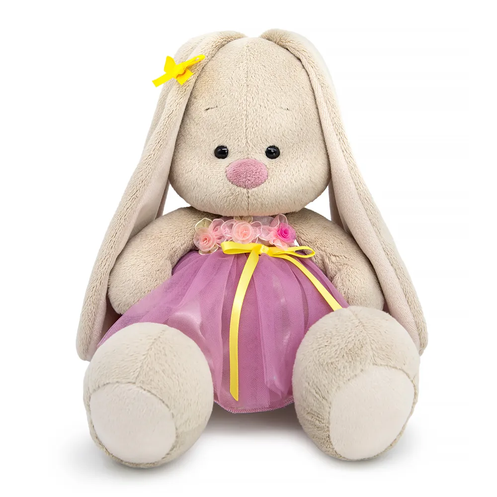 фото игрушки Игрушка Зайка Ми большой в розовом платье SidL-696